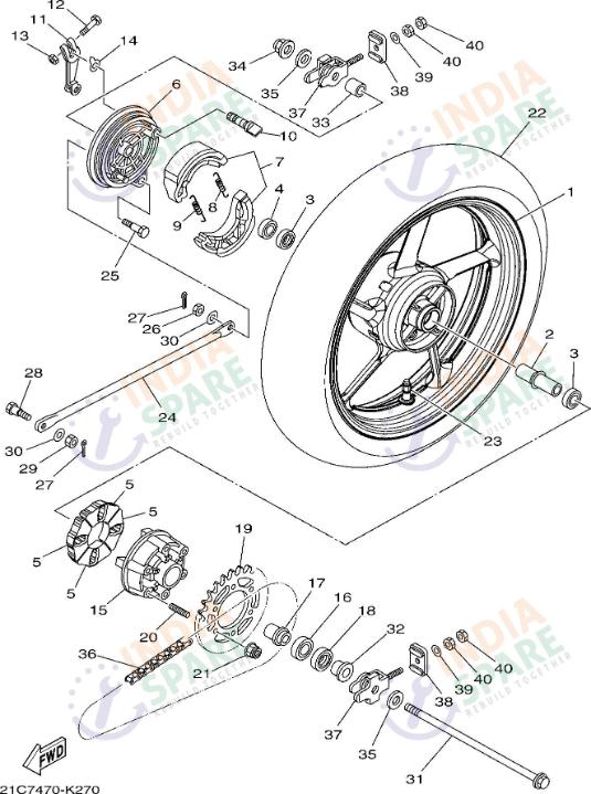 REAR WHEEL